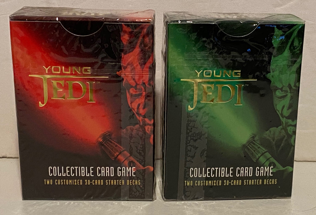 1999 Star Wars Young Jedi CCG Battle of Naboo + Darth Maul 30-Card Starter Decks   - TvMovieCards.com
