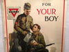 WW1 "For Your Boy" YMCA World War I Propaganda Poster (20" X 30")   - TvMovieCards.com