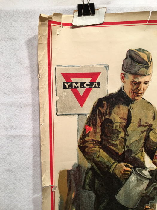 WW1 "For Your Boy" YMCA World War I Propaganda Poster (20" X 30")   - TvMovieCards.com