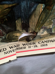 WW1 "For Your Boy" YMCA World War I Propaganda Poster (20" X 30")   - TvMovieCards.com