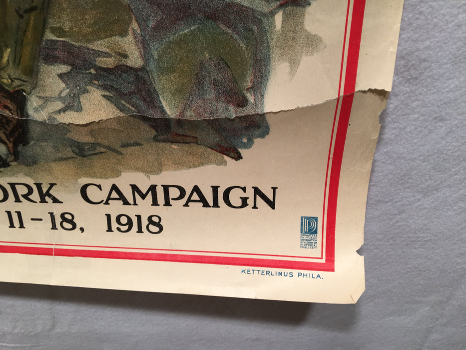 WW1 "For Your Boy" YMCA World War I Propaganda Poster (20" X 30")   - TvMovieCards.com