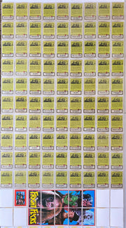 Fright Flicks Movies Vintage Card Set 90 Cards and 11 Sticker Cards 1988 Topps   - TvMovieCards.com