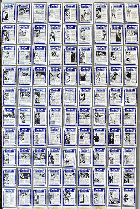 Punisher War Journal Entry Vintage Trading Card Set 90 Cards Comic Images 1992   - TvMovieCards.com