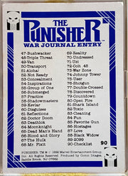 Punisher War Journal Entry Vintage Trading Card Set 90 Cards Comic Images 1992   - TvMovieCards.com