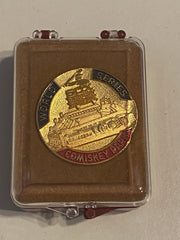 1983 Chicago White Sox Comiskey Park Phantom World Series Press Pin with Box - TvMovieCards.com