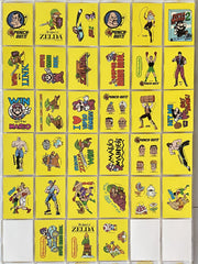 Nintendo Game Pack Complete 33 Sticker Card Set Topps 1989 Mario Zelda Link   - TvMovieCards.com