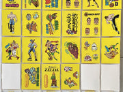 Nintendo Game Pack Complete 33 Sticker Card Set Topps 1989 Mario Zelda Link   - TvMovieCards.com