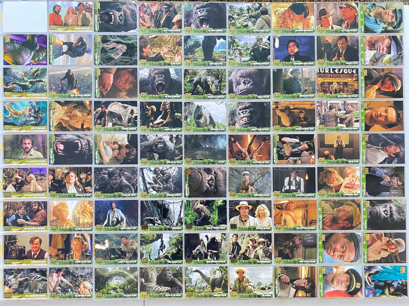 Kong 8th Wonder of the World Movie 2005 King Kong Topps Card Set 80 Cards   - TvMovieCards.com