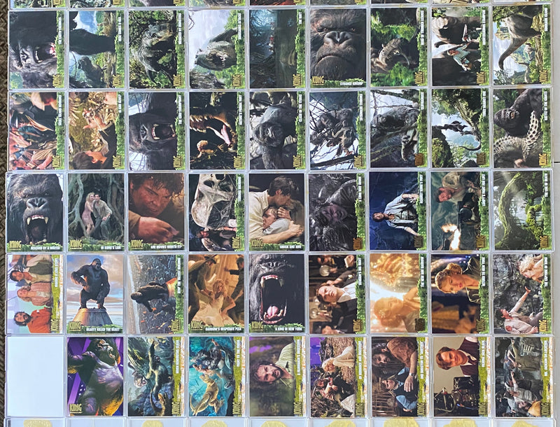 Kong 8th Wonder of the World Movie 2005 King Kong Topps Card Set 80 Cards   - TvMovieCards.com