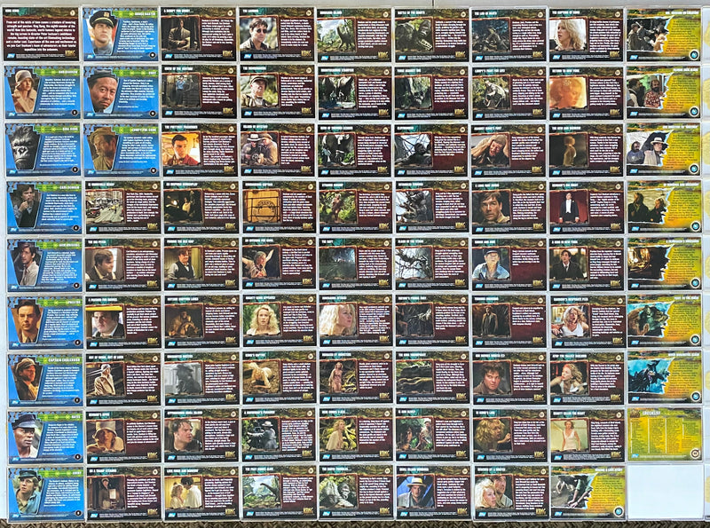 Kong 8th Wonder of the World Movie 2005 King Kong Topps Card Set 80 Cards   - TvMovieCards.com