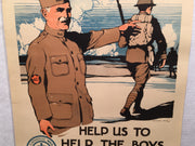 1918 WW1 "See Him Through" National Catholic War Council Poster (20" X 30")   - TvMovieCards.com