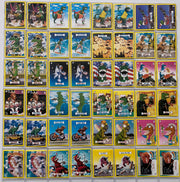 Wacko-Saurs Series 1 Vintage Sticker Card Set 48 Sticker Cards Zoot 1987   - TvMovieCards.com