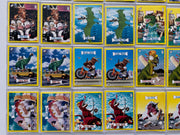 Wacko-Saurs Series 1 Vintage Sticker Card Set 48 Sticker Cards Zoot 1987   - TvMovieCards.com