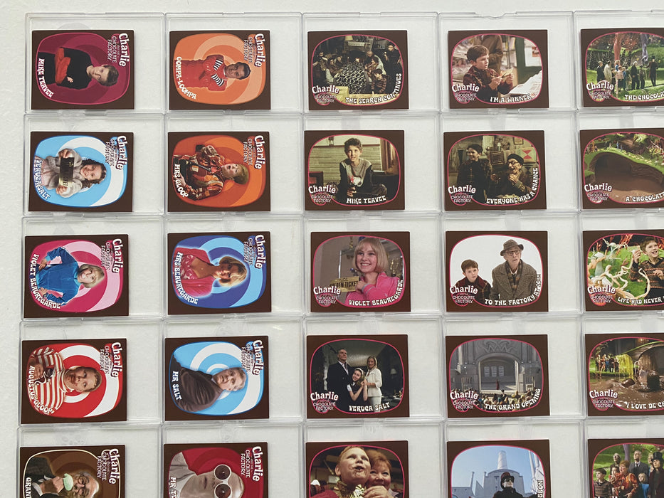 Charlie & Chocolate Factory Mini Movie Card Set Cards Inc. 2005   - TvMovieCards.com