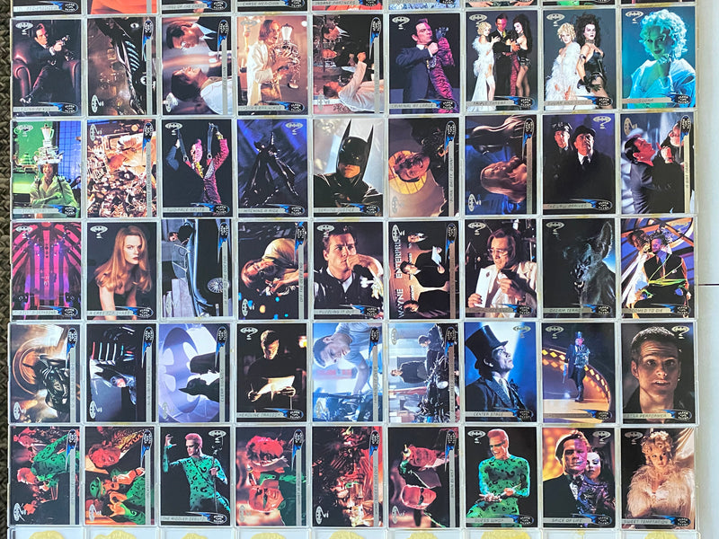 Batman Forever Ultra Base Card Set 120 Cards Fleer  1995   - TvMovieCards.com