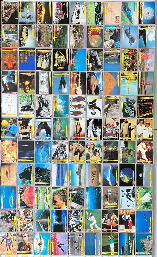 Guinness Book of Records Trading Card Set 100 Cards ProSet 1992   - TvMovieCards.com