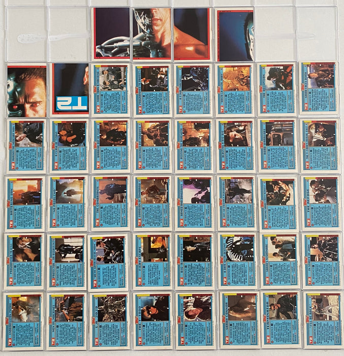 Terminator 2 Movie Vintage Sticker Card Set 44 Sticker Cards Topps 1991   - TvMovieCards.com