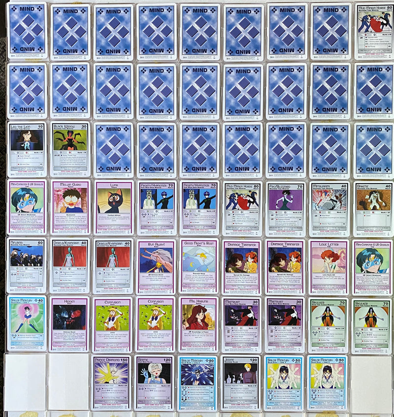 Sailor Moon CCG Game Card Premiere Sailor Mercury Character Theme Deck Set   - TvMovieCards.com