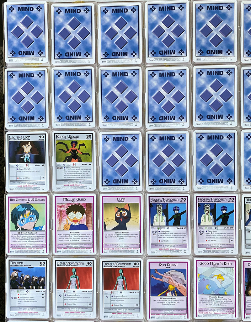 Sailor Moon CCG Game Card Premiere Sailor Mercury Character Theme Deck Set   - TvMovieCards.com