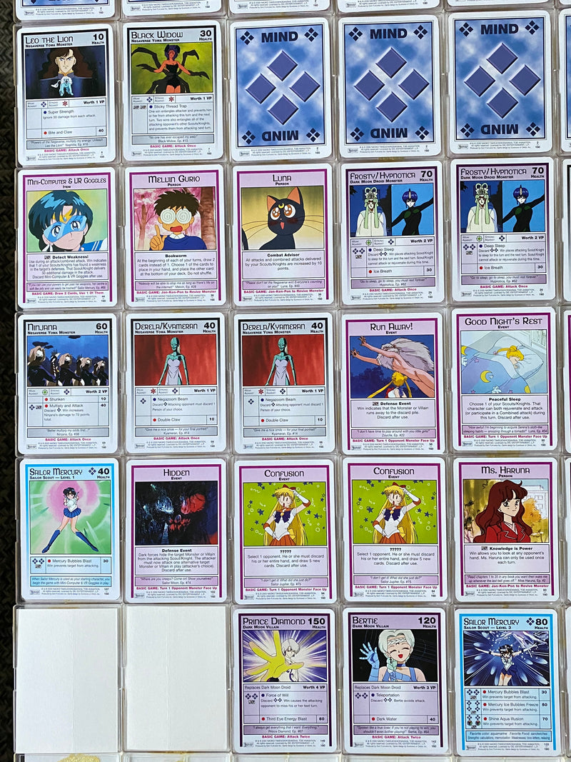 Sailor Moon CCG Game Card Premiere Sailor Mercury Character Theme Deck Set   - TvMovieCards.com