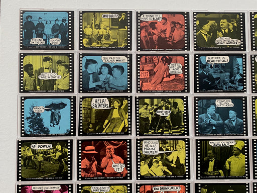 Hollywood Slap Stickers Card Set 66 Sticker Cards Fleer 1975   - TvMovieCards.com