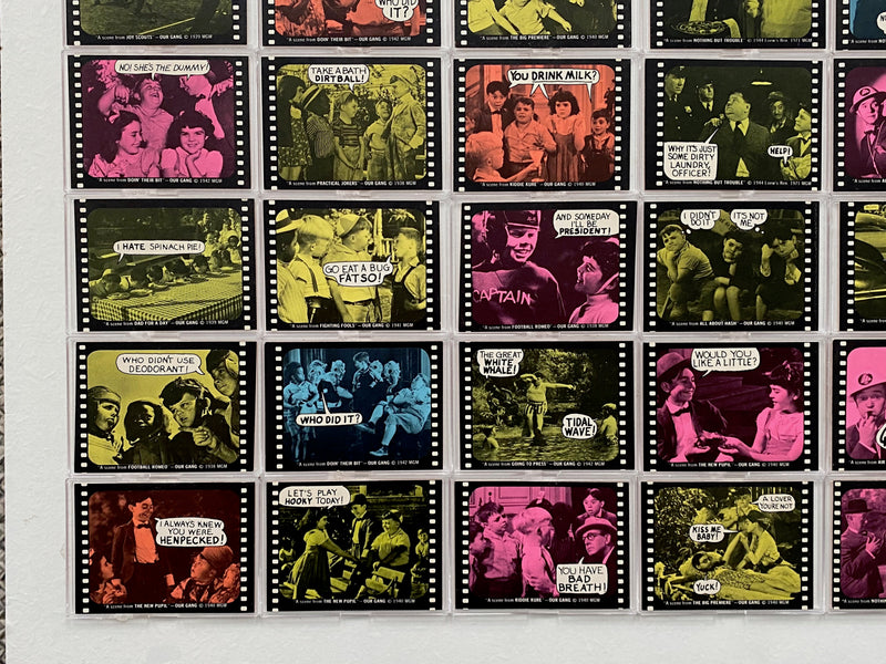 Hollywood Slap Stickers Card Set 66 Sticker Cards Fleer 1975   - TvMovieCards.com