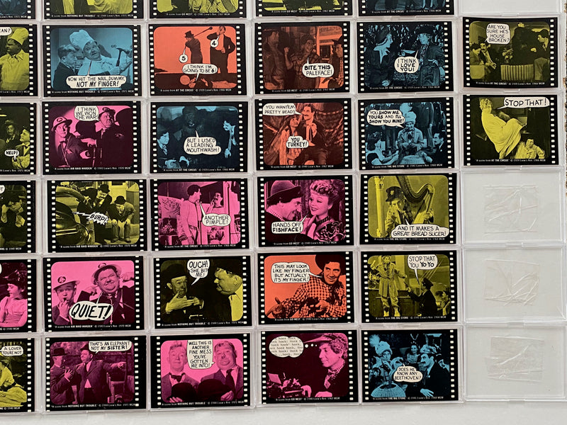 Hollywood Slap Stickers Card Set 66 Sticker Cards Fleer 1975   - TvMovieCards.com