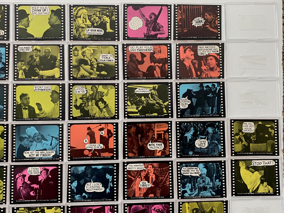 Hollywood Slap Stickers Card Set 66 Sticker Cards Fleer 1975   - TvMovieCards.com