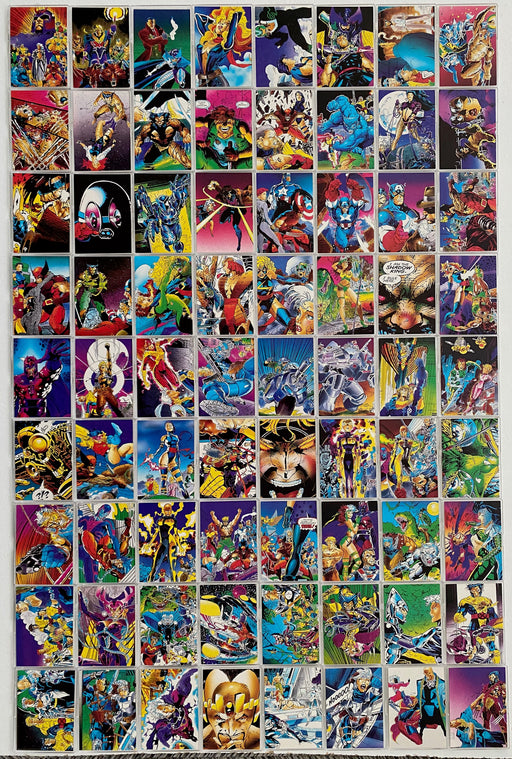 Marvel X-Men 1994 Fleer Ultra 150 Base Trading Card Set   - TvMovieCards.com