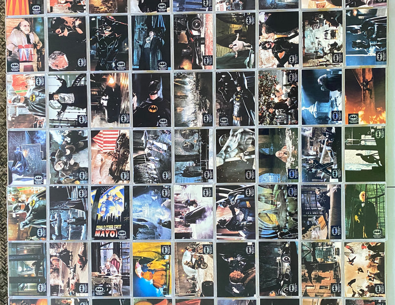 Batman Returns Movie Stadium Club Trading Card Set 100 Cards Topps 1992   - TvMovieCards.com