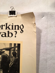 WW1 "Are you Working with Schwab?" 1917 Propaganda Poster (22" X 32")   - TvMovieCards.com