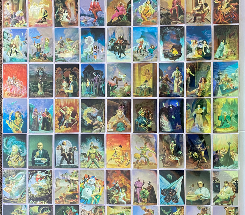 Rowena Best of Rowena All Chromium Base Card Set 90 Cards FPG 1996   - TvMovieCards.com