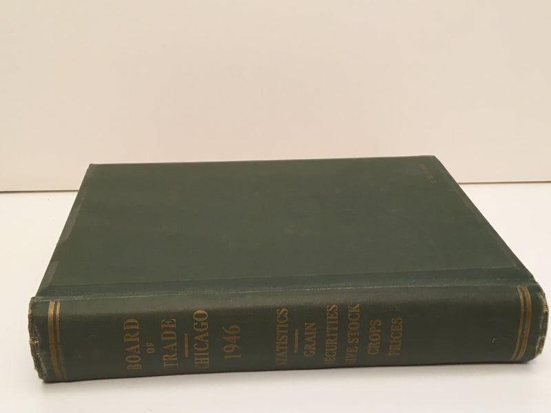 1946 Board of Trade of the City of Chicago 89th Annual Report Statistics Book   - TvMovieCards.com
