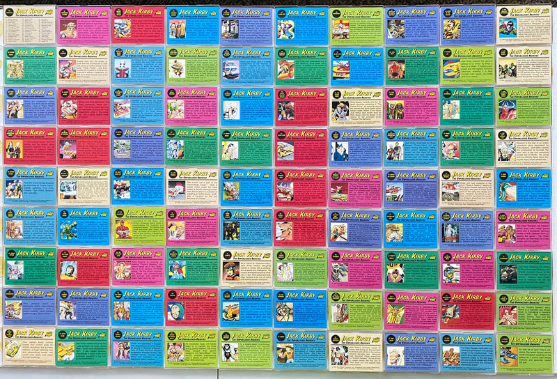 Jack Kirby Unpublished Archives Base Card Set 90 Cards Comic Images 1994   - TvMovieCards.com