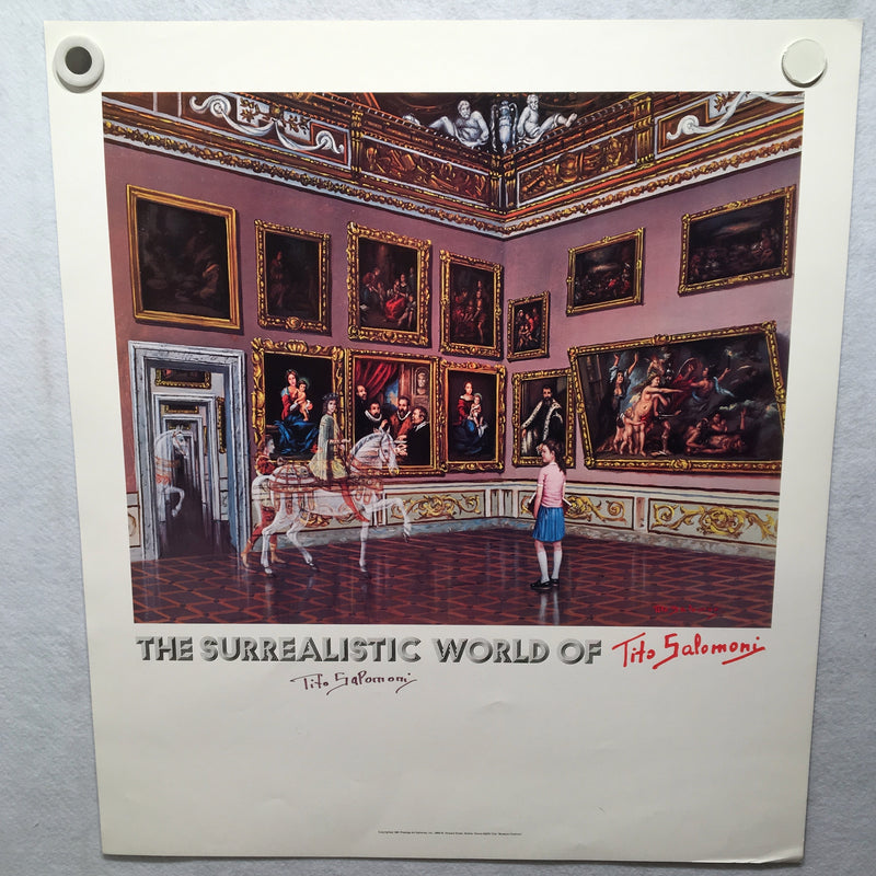The Surrealistic World of Tito Salomoni Signed Art Print Poster 23 x 26"   - TvMovieCards.com
