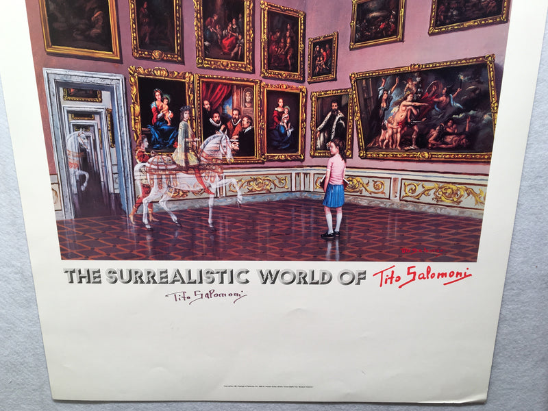 The Surrealistic World of Tito Salomoni Signed Art Print Poster 23 x 26"   - TvMovieCards.com