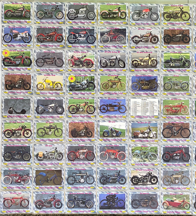 American Vintage Cycles Series 1 Vintage Trading Card Set 100 Cards 1992 Champs   - TvMovieCards.com