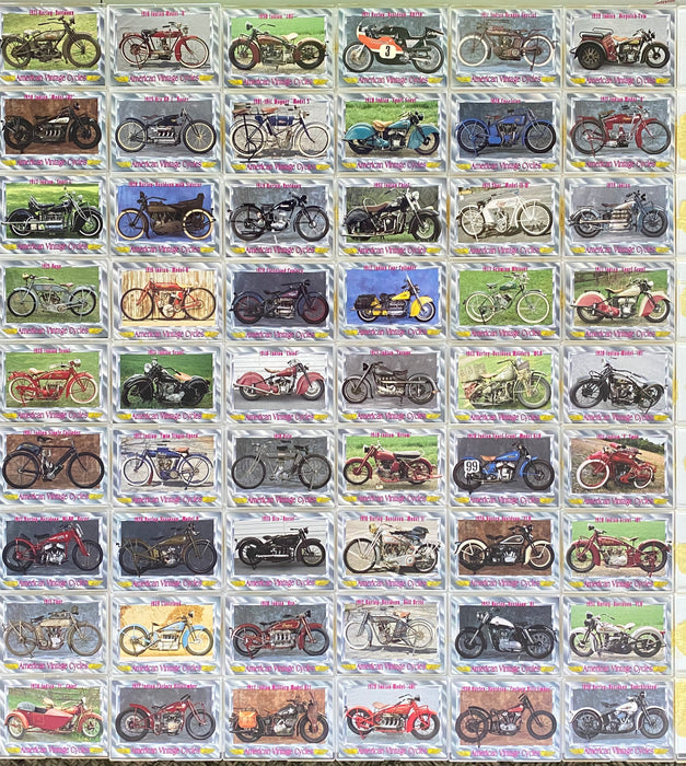 American Vintage Cycles Series 1 Vintage Trading Card Set 100 Cards 1992 Champs   - TvMovieCards.com