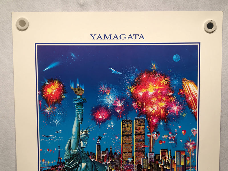 Hiro Yamagata "Happy Birthday" 100th Birthday of the Statue Of Liberty 1986   - TvMovieCards.com