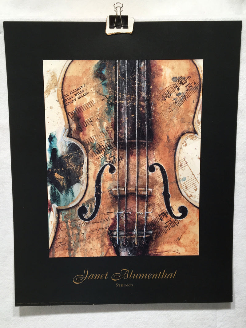 Janet Blumenthal - Strings - Lithograph Poster Print 16" x 20"   - TvMovieCards.com