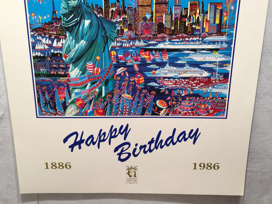 Hiro Yamagata "Happy Birthday" 100th Birthday of the Statue Of Liberty 1986   - TvMovieCards.com