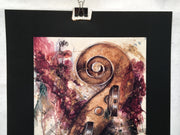 Janet Blumenthal - Hanging by a String - Lithograph Poster Print 16" x 20"   - TvMovieCards.com