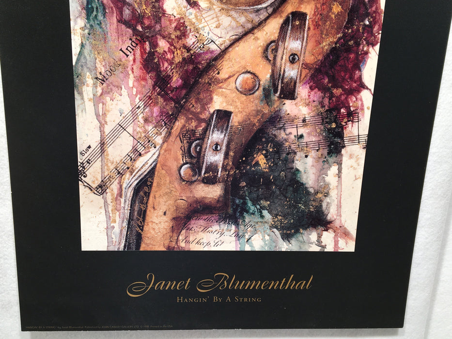 Janet Blumenthal - Hanging by a String - Lithograph Poster Print 16" x 20"   - TvMovieCards.com