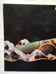 Happy Holidays from Big Deahl Productions Champagne Bottle Poster 14 x 22   - TvMovieCards.com