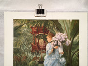 The Bunch of Lilacs - James Tissot - Poster Print 13.5" x 19"   - TvMovieCards.com