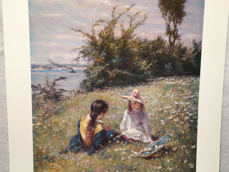 Dandelion Clock - William John Hennessy - Art Poster Print 14" x 20"   - TvMovieCards.com