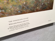 Dandelion Clock - William John Hennessy - Art Poster Print 14" x 20"   - TvMovieCards.com