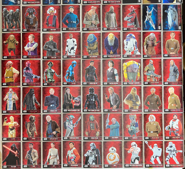 2015 Star Wars Force Awakens Base Trading Card Set of 100 Cards Topps   - TvMovieCards.com
