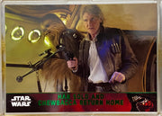 2015 Star Wars Force Awakens Green Parallel Trading Card Set of 100 Cards Topps   - TvMovieCards.com