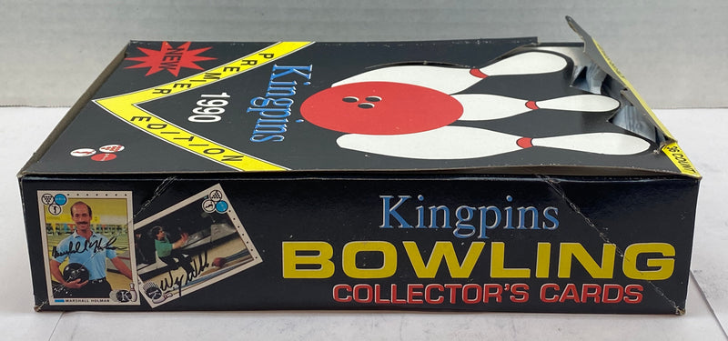 Kingpins Bowling Premiere Edition Vintage Card Box 36 Packs Collect-a-Card 1990   - TvMovieCards.com